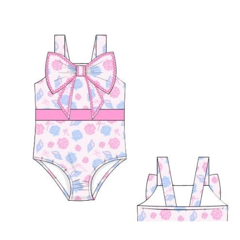 PREORDER: Pastel Shell One Piece Swimsuit (May TAT)
