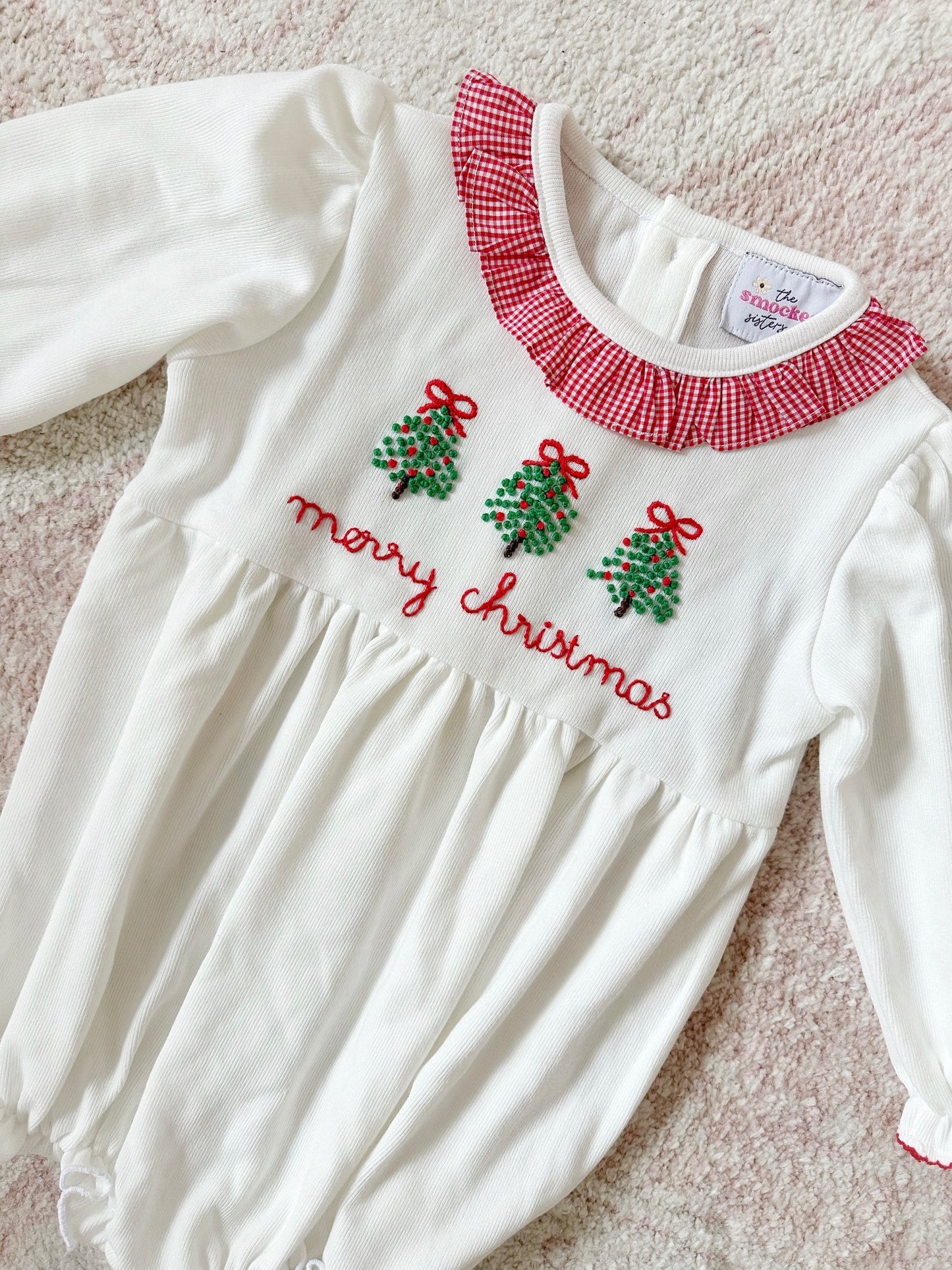 Merry Christmas Sweater Diaper Set