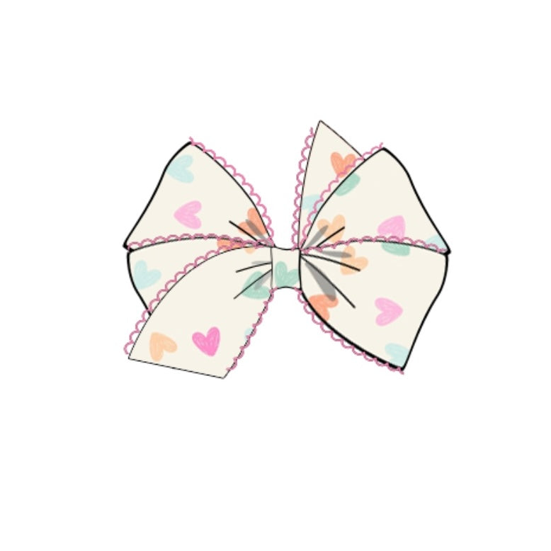 PREORDER: Pastel Heart Bow (December TAT)