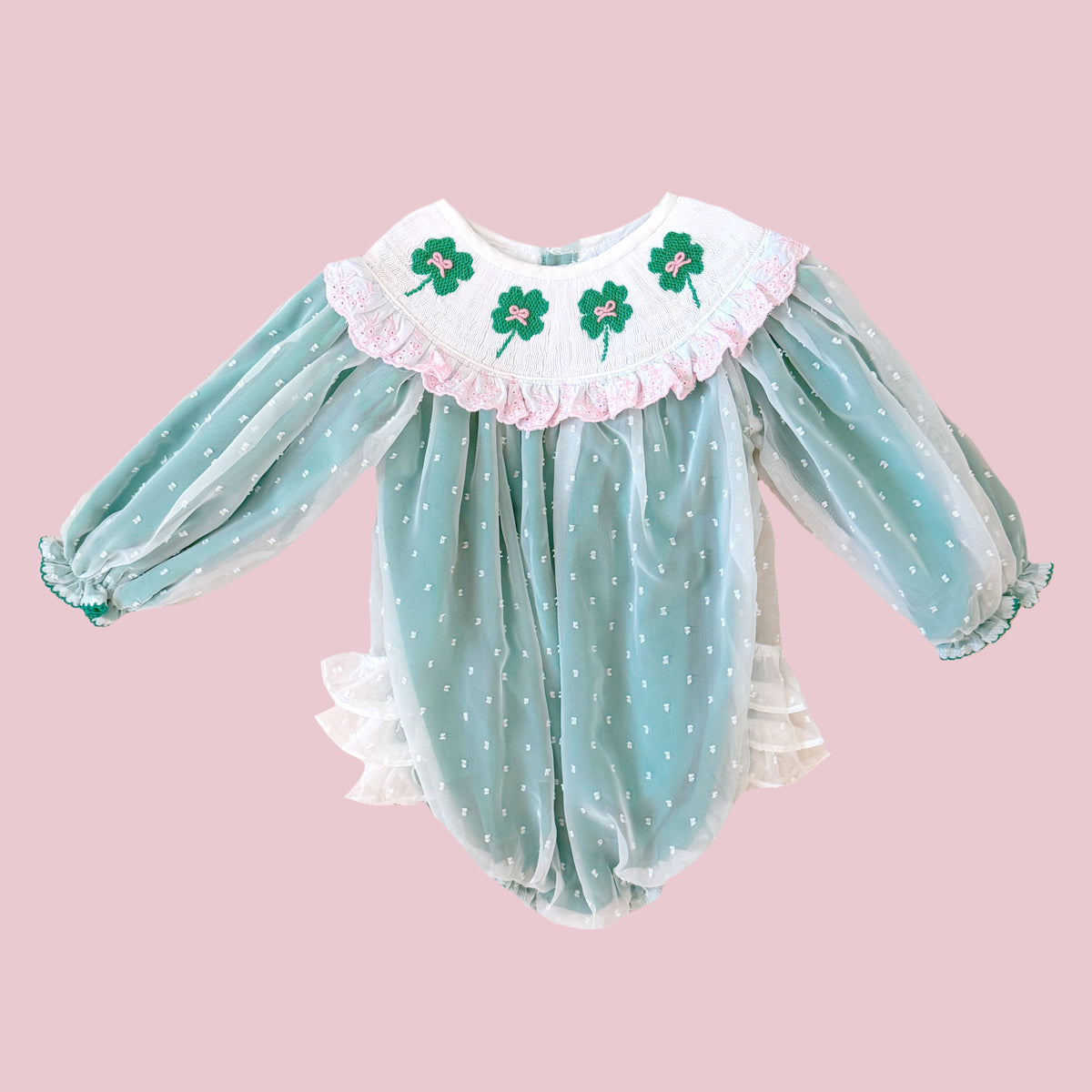 PREORDER: Chiffon Shamrock Bubble (January TAT)