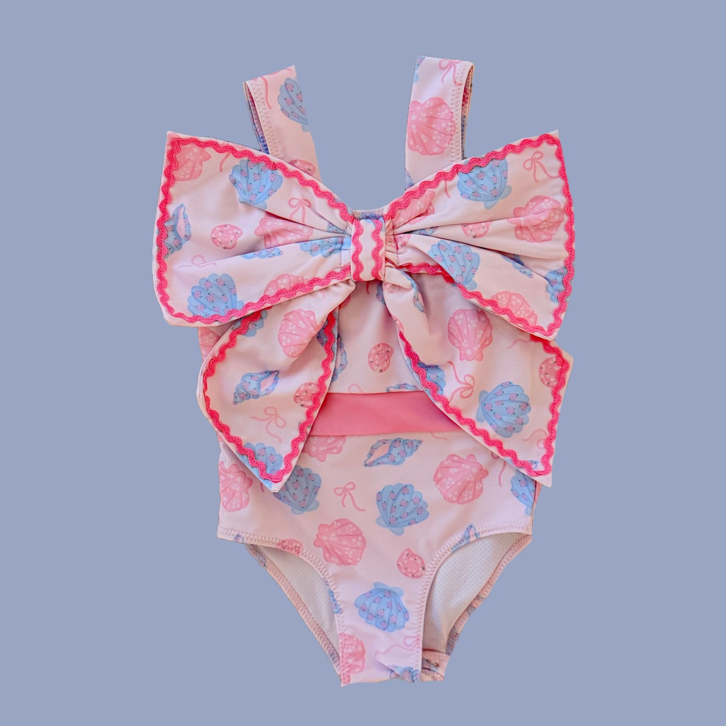 Pastel Shell One Piece Swimsuit