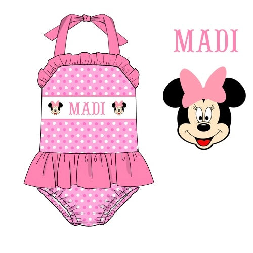 CUSTOM PREORDER: Custom Name Mouse Swimsuit