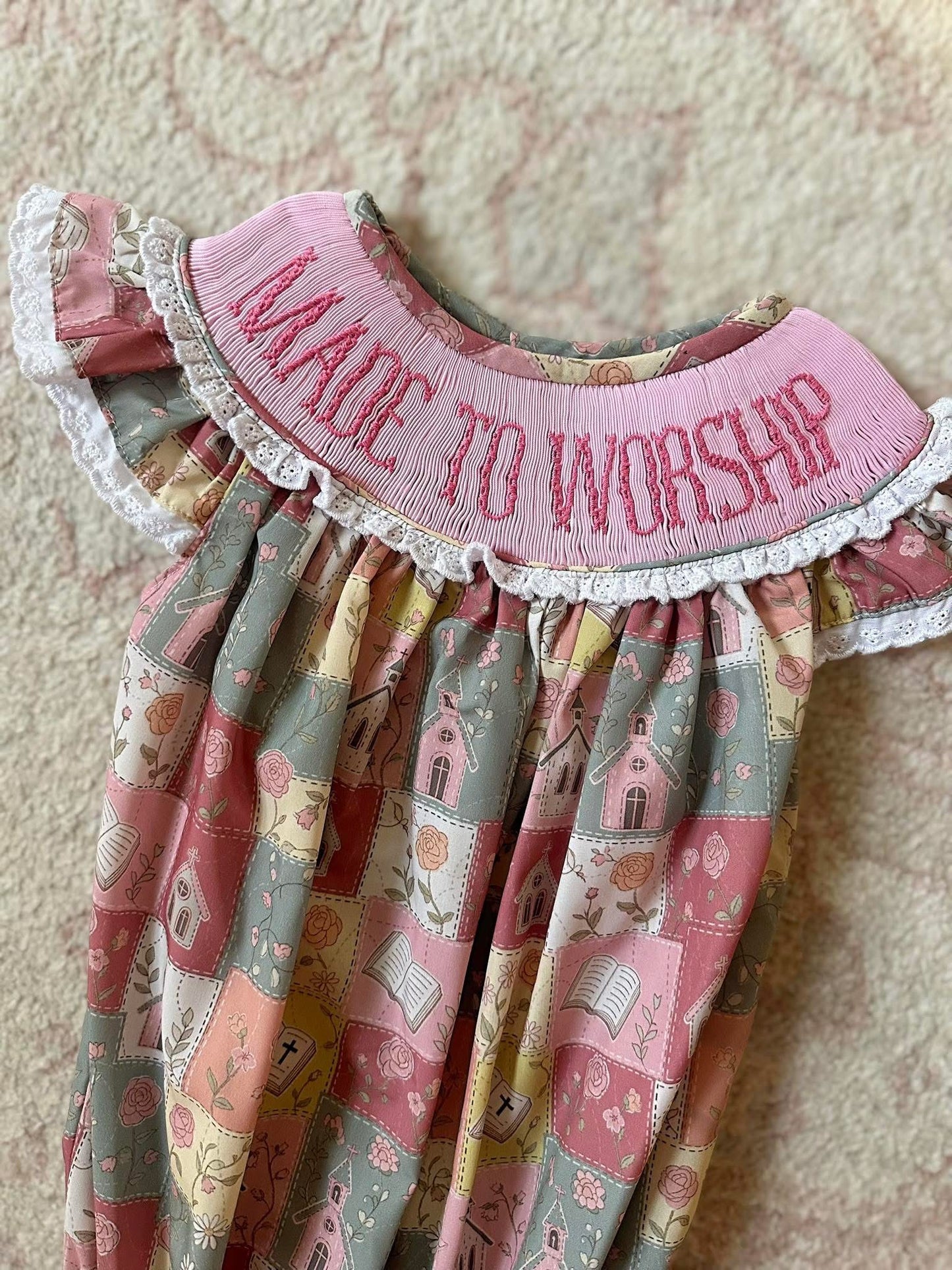 PREORDER: Made To Worship Dress (May TAT)