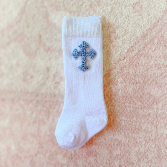 Blue Cross Socks