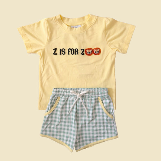 Z is for Zoo Boy Set