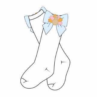 Blue Turkey Socks