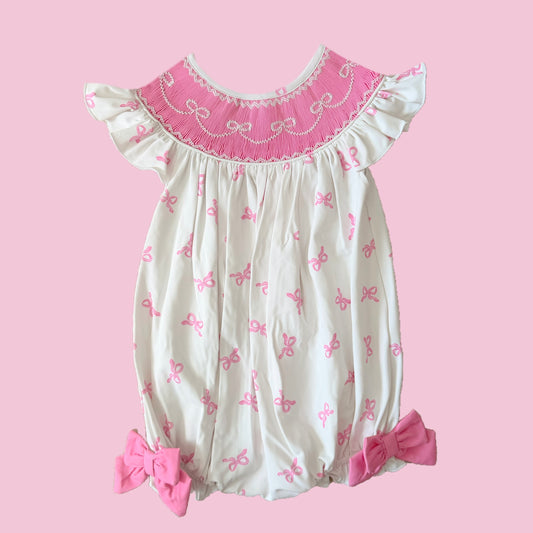Hot Pink Bows Bubble