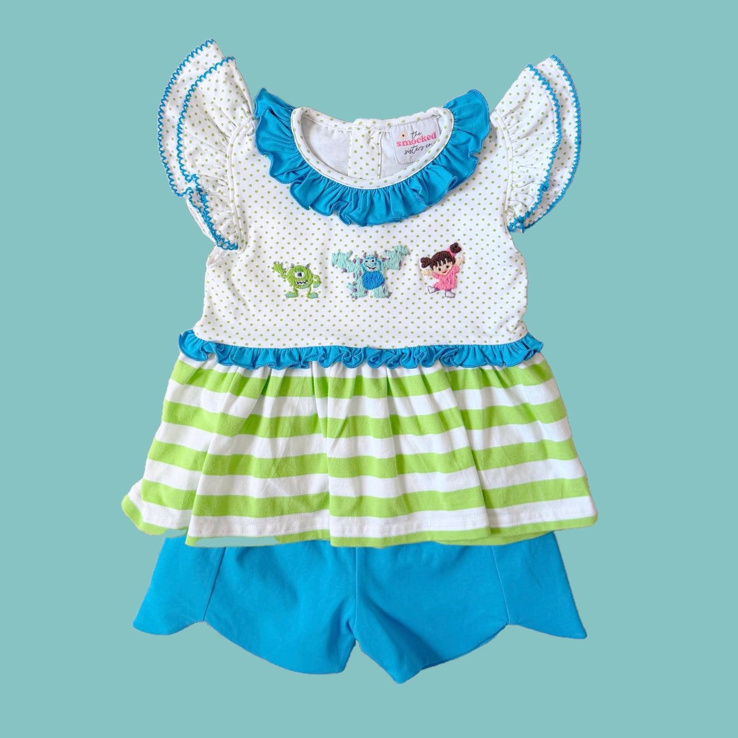 Scare Crew Girls Shorts Set