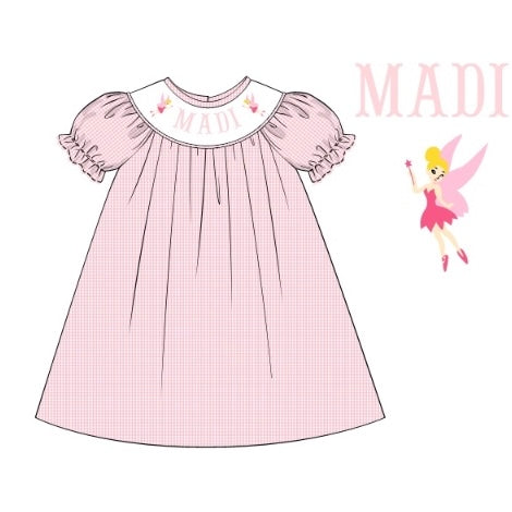 CUSTOM PREORDER: Custom Name Fairy Dress