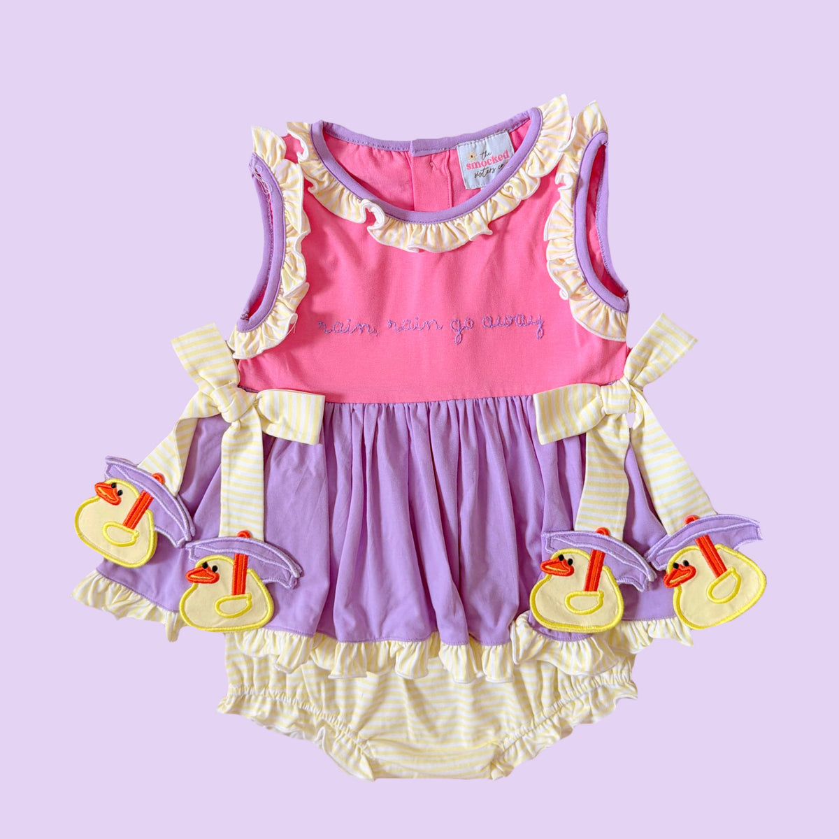 PREORDER: Rain, Rain Go Away Diaper Set (February TAT)