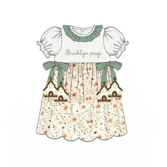 CUSTOM PREORDER: Brooklyn Prays Dress (June TAT)