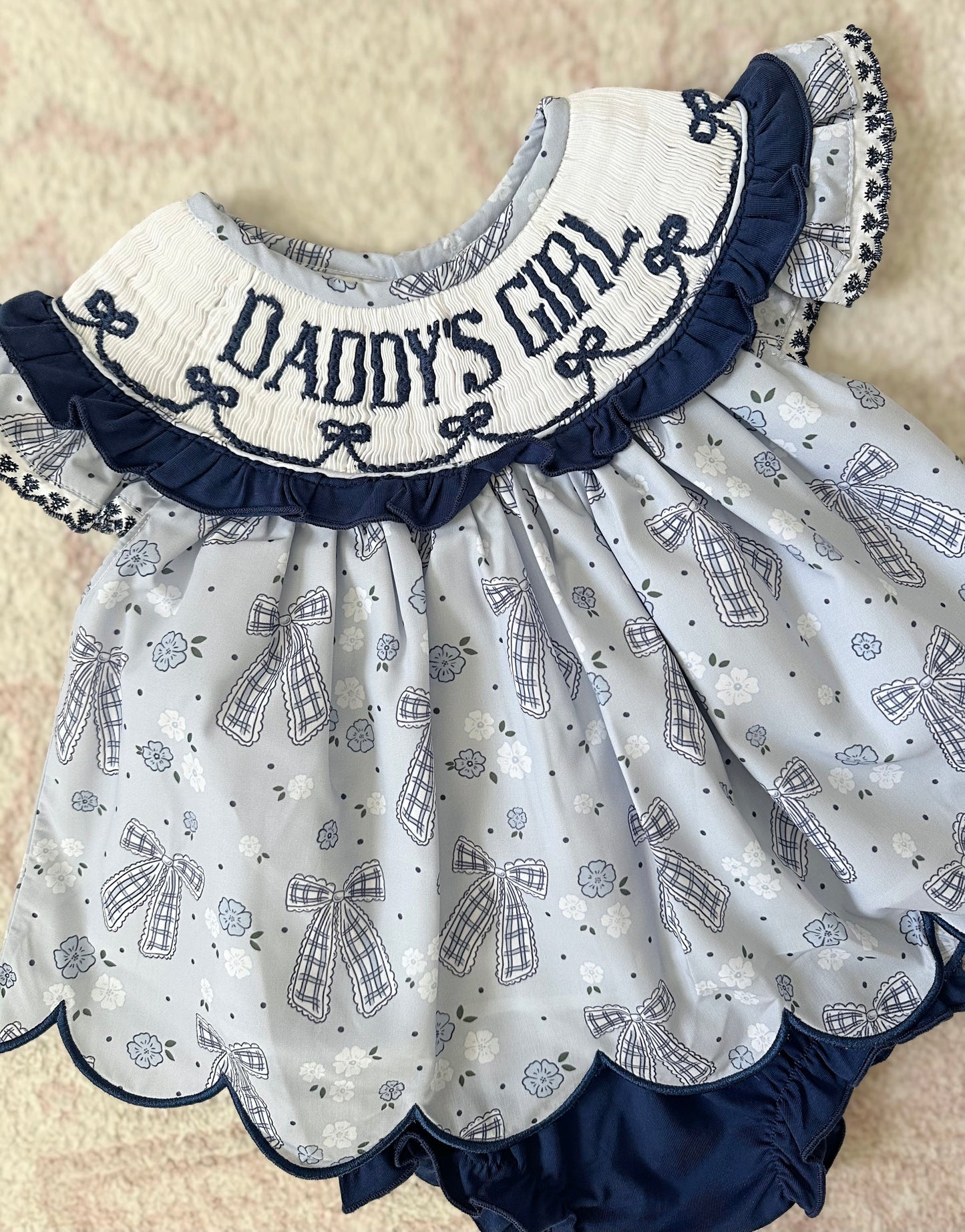 Brooklyn’s Bows Daddy’s Girl Diaper Set