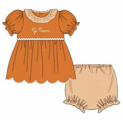 CUSTOM PREORDER: Chainstitch Custom Go Team Diaper Set (July TAT)