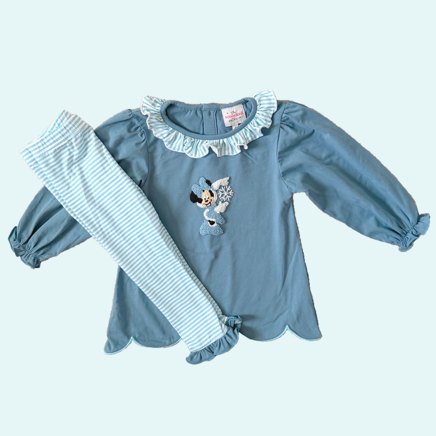 PREORDER: Girly Iceskating Mouse Legging Set (November TAT)