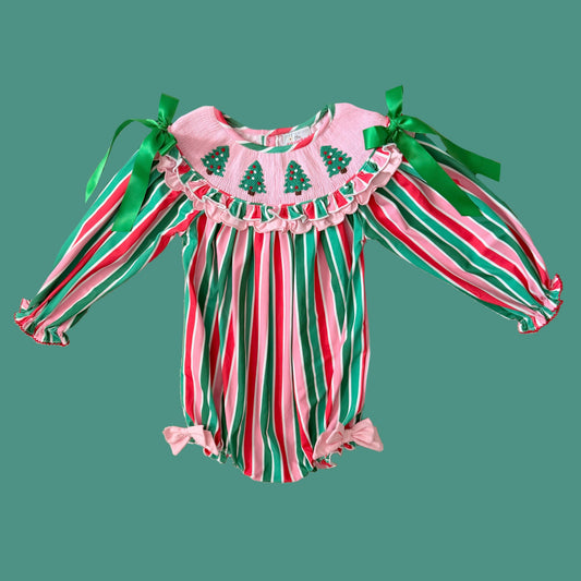 PREORDER: Charlotte’s Christmas Trees and Stripes Bubble (October TAT)