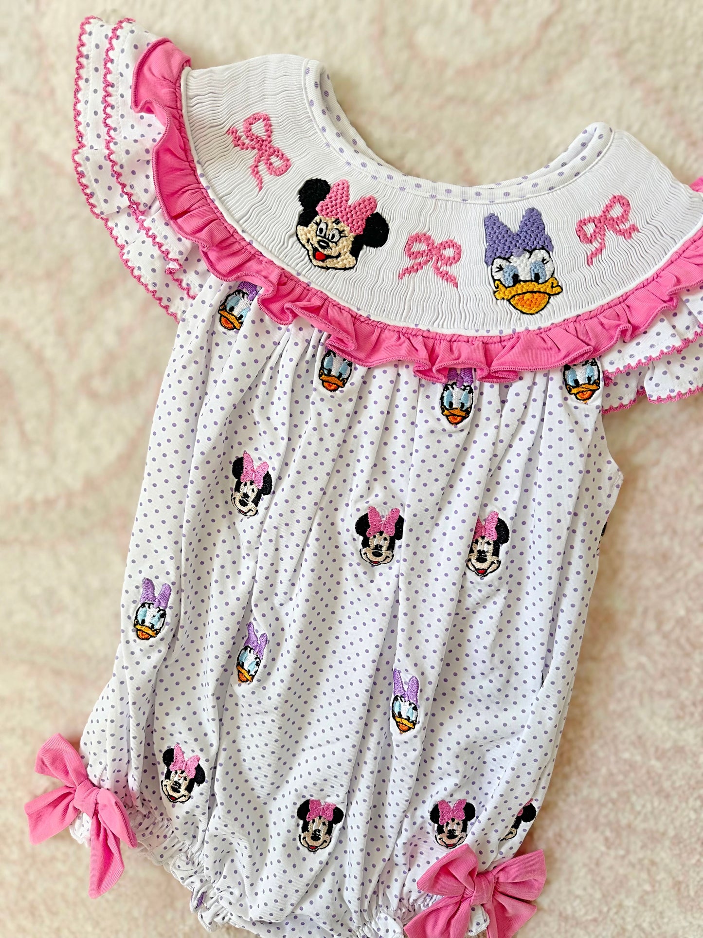 Girly Mouse & Duck Duo Bubble