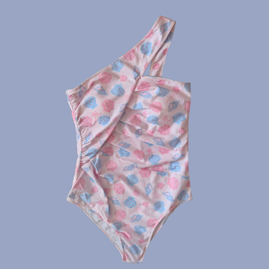 Pastel Shell Mom Swim