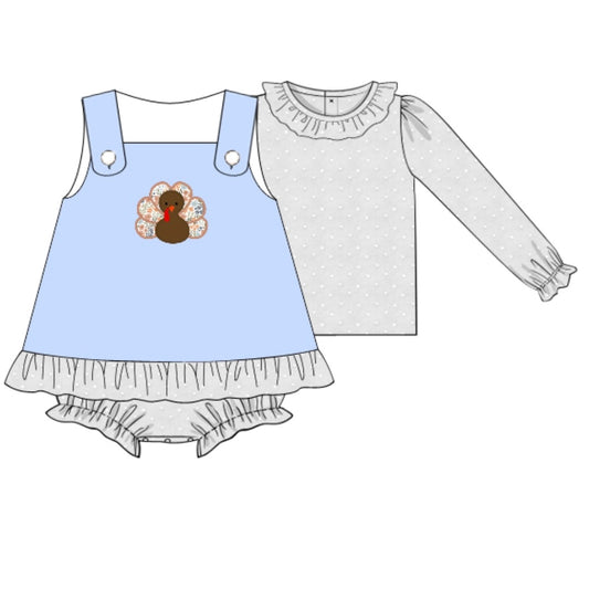 PREORDER: Chiffon & Corduroy Turkey Bubble (Late August TAT)