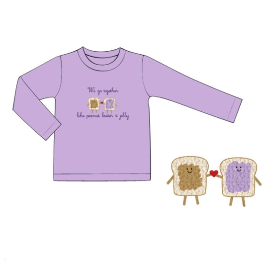 Peanut Butter & Jelly Boys Shirt (December TAT)
