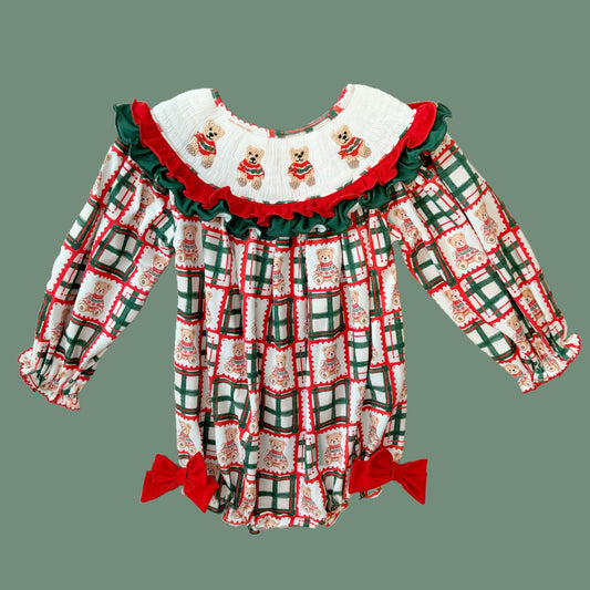 Christmas Vintage Bears Bubble