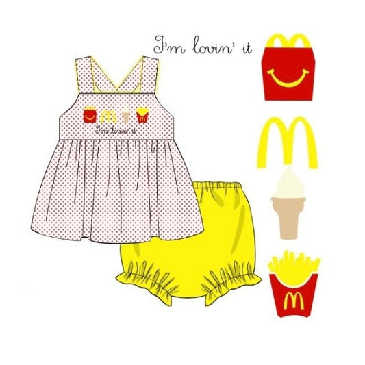 PREORDER: I’m Lovin’ It Diaper Set (May TAT)