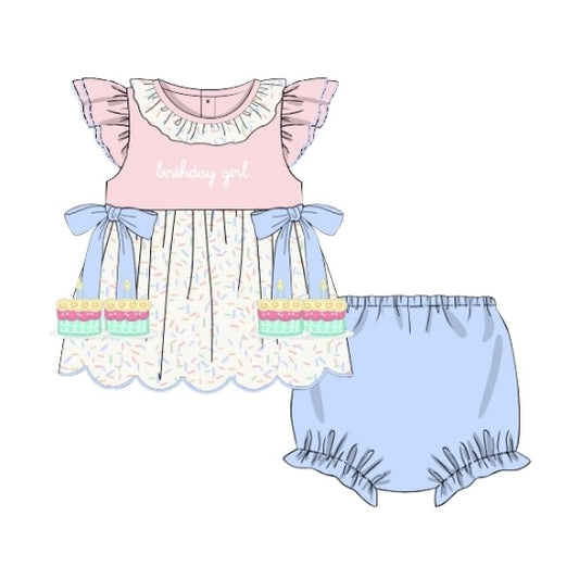 PREORDER: Birthday Girl Diaper Set (May TAT)