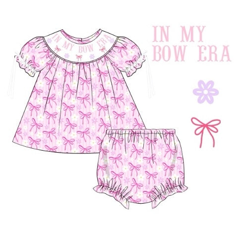 PREORDER: In My Bow Era Diaper Set