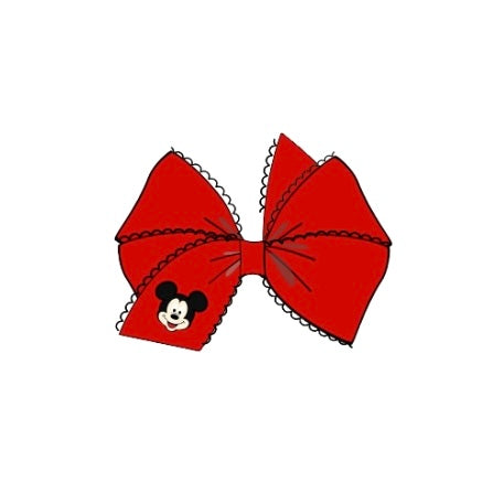 Red Mouse Bow