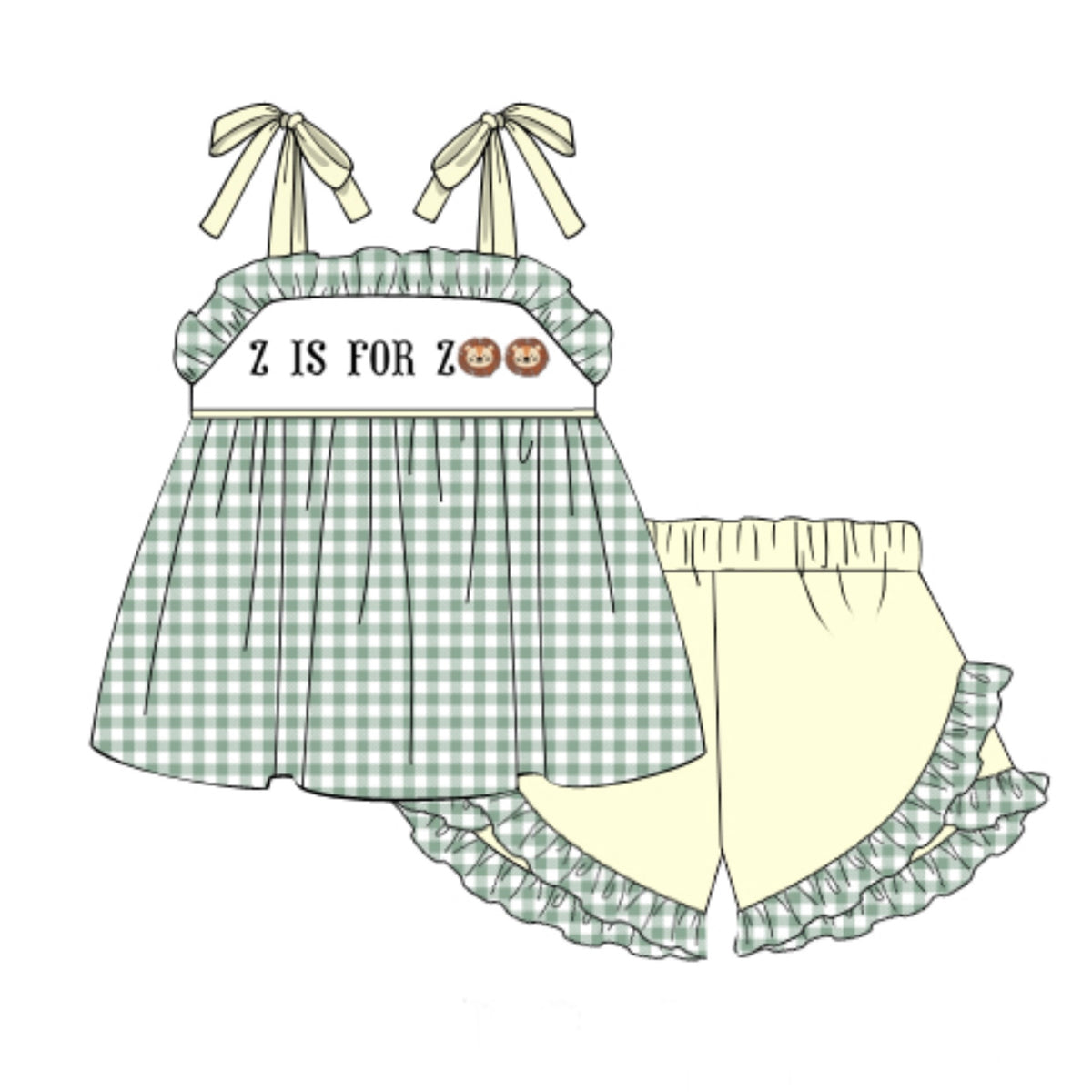 PREORDER: Z is for Zoo Short Set (February TAT)