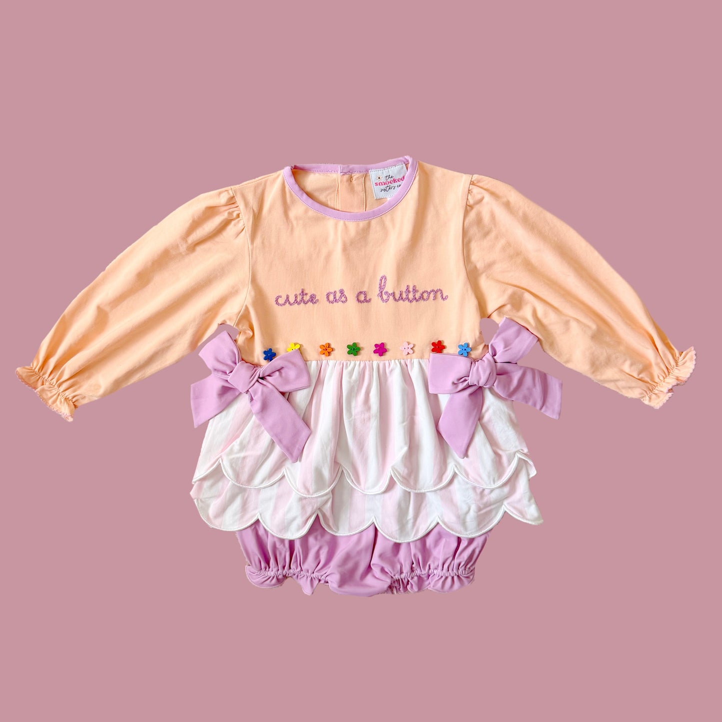 PREORDER: Cute As A Button Skirted Bubble (November TAT)