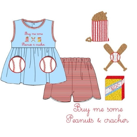 PREORDER: Peanuts & Crackerjacks Girl Set