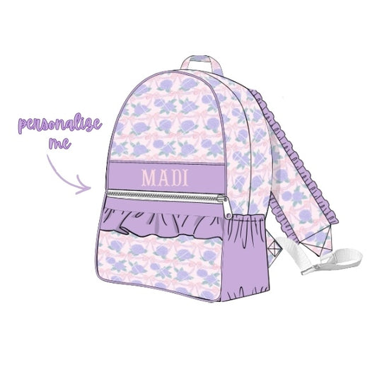 CUSTOM PREORDER: Custom Name Love Shack Backpack (June TAT)