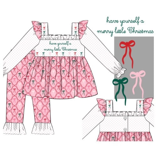 PREORDER: Have Yourself a Merry Christmas Legging Set (October TAT)