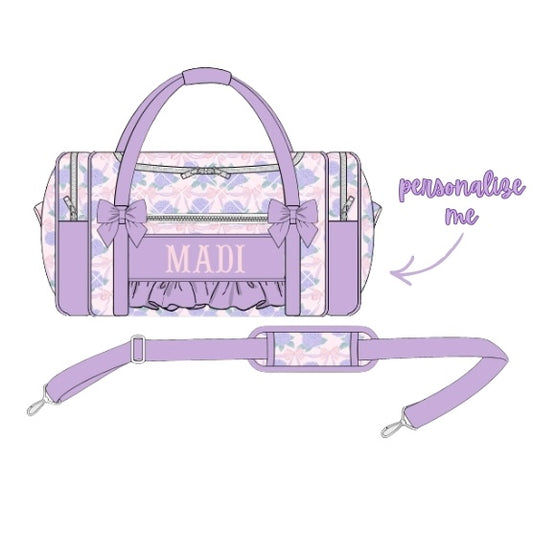 CUSTOM PREORDER: Custom Name Love Shack Duffel Bag (June TAT)