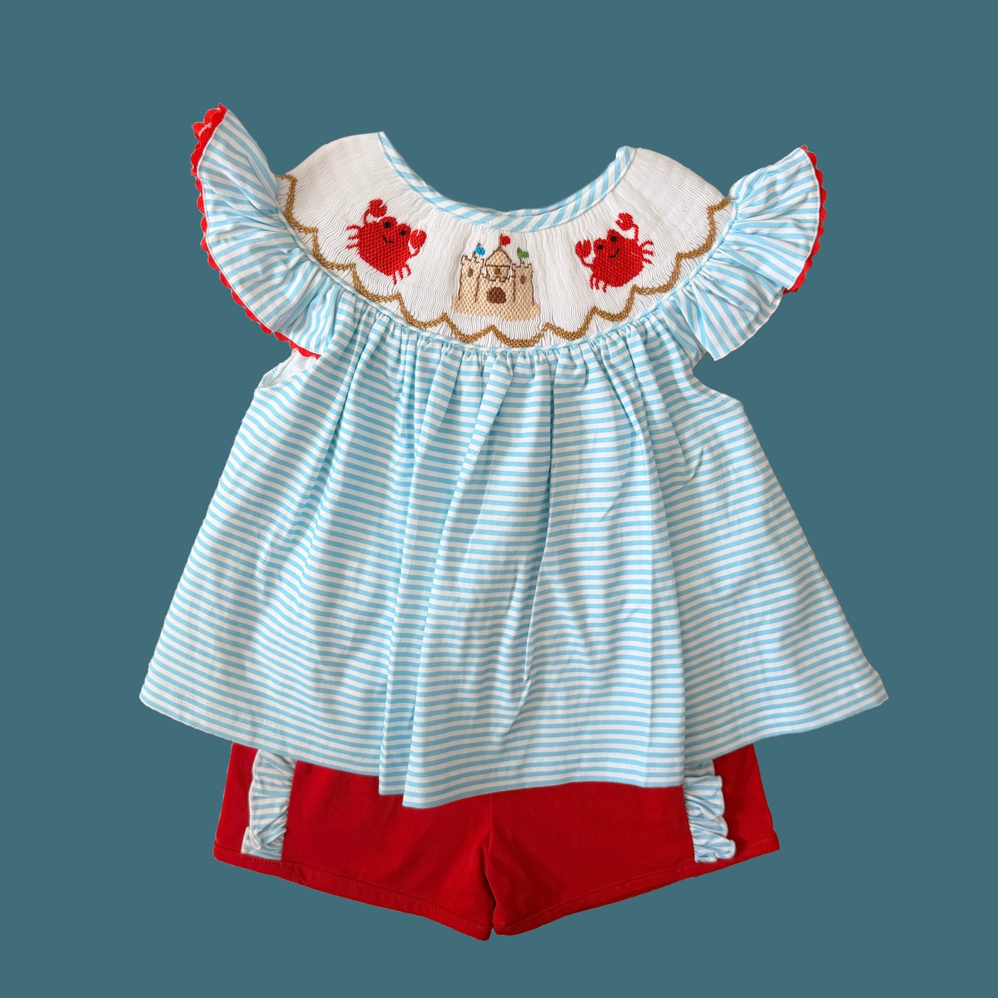 Crab Shorts Set