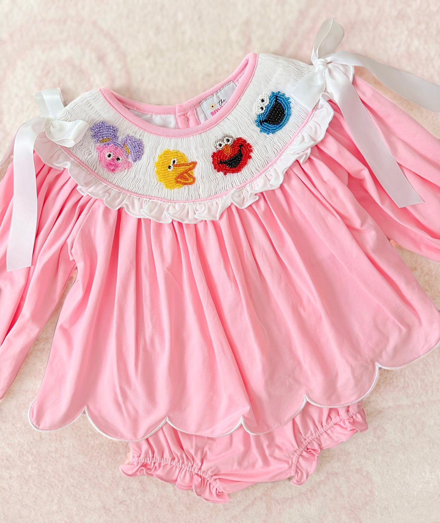 PREORDER: Beaded Sunny Days Diaper Set (December TAT)