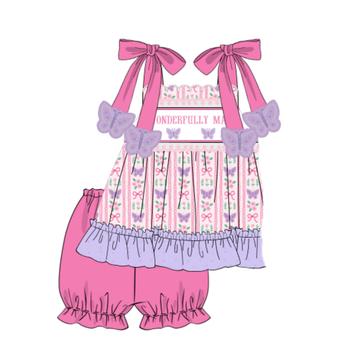 PREORDER: Wonderfully Made Bubble Short Set (February TAT)