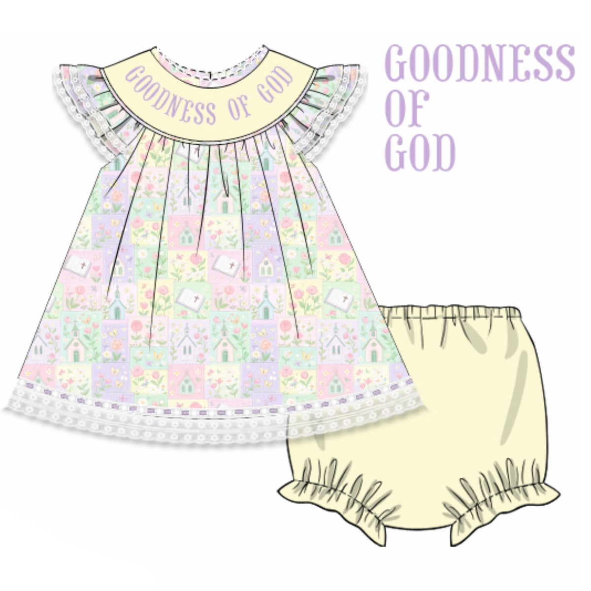 PREORDER: Goodness of God Diaper Set (February TAT)
