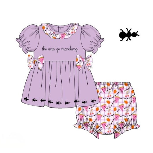 PREORDER: The Ants Go Marching Diaper Set (June TAT)