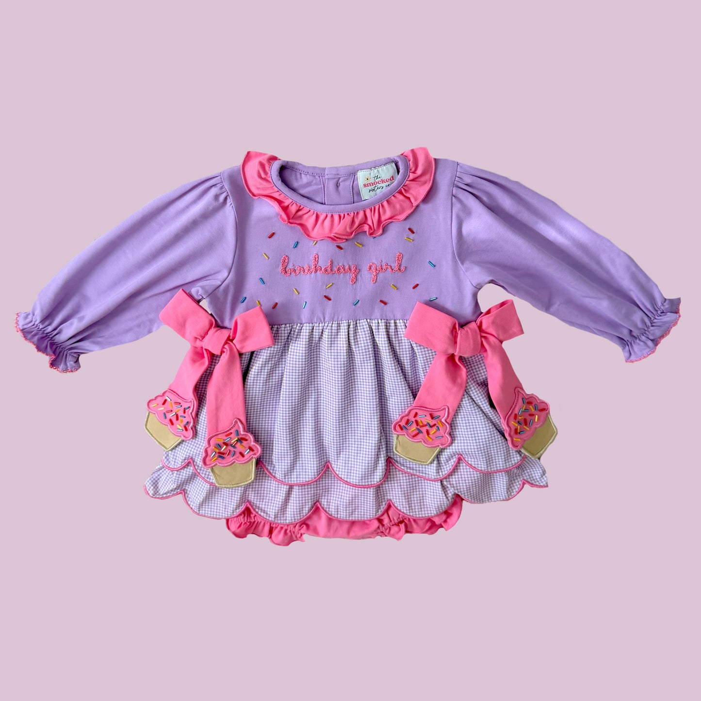 PREORDER: Birthday Girl Skirted Bubble (December TAT)