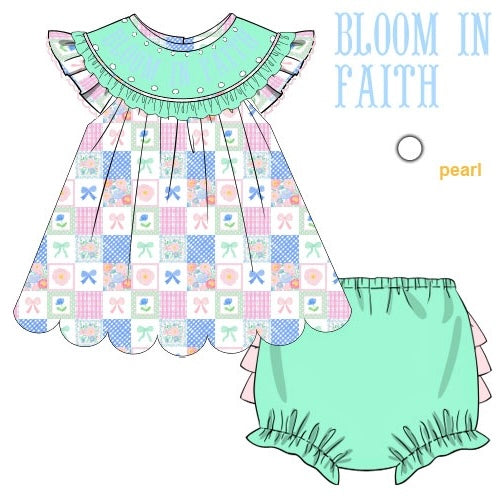 PREORDER: Bloom In Faith Diaper Set (January TAT)