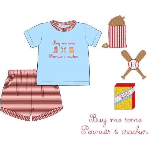 PREORDER: Peanuts & Crackerjacks Boy Set