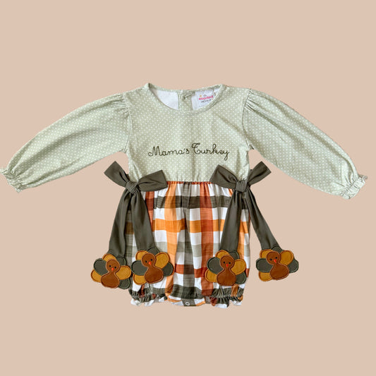 Fall Plaid Mama’s Turkey Bubble