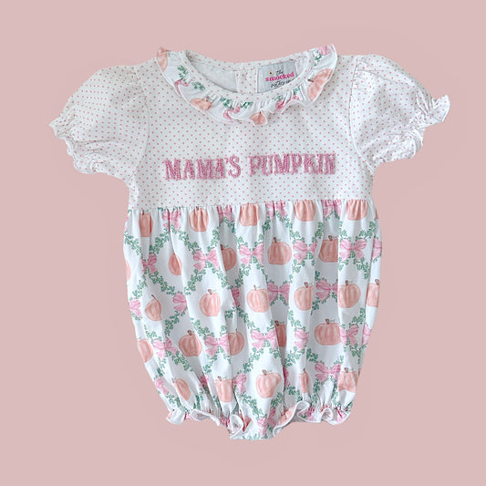 Mama’s Pumpkin French Knot Bubble