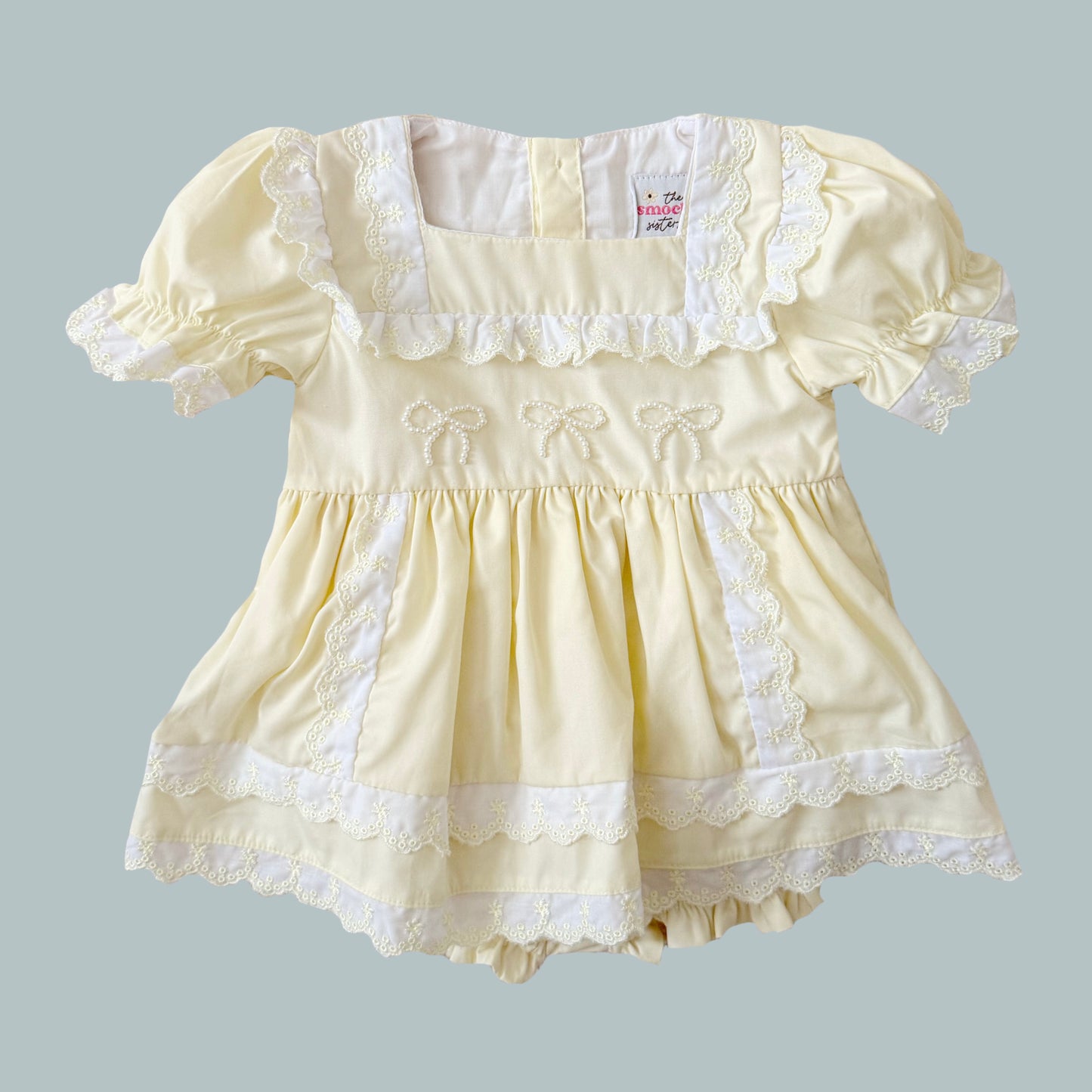 Butter & Lace Bow Skirted Bubble