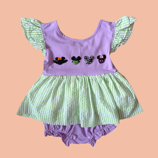 Spooky Mouse Diaper Set