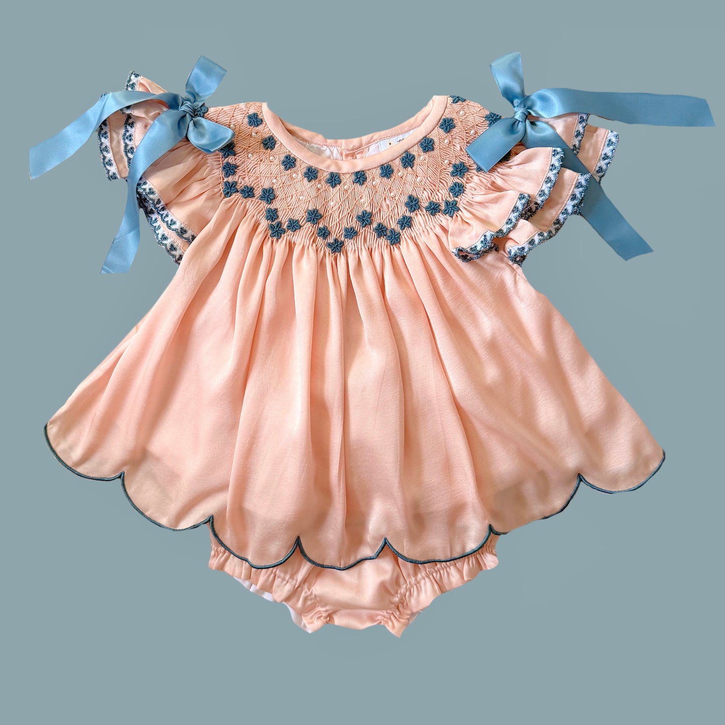 Sutton’s Satin Diaper Set