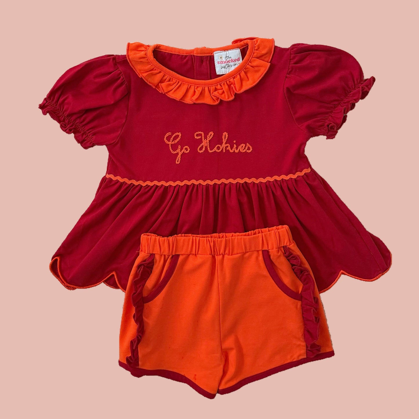 Hokies Go Team Shorts Set