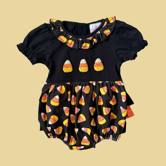French Knot Candy Corn Bubble