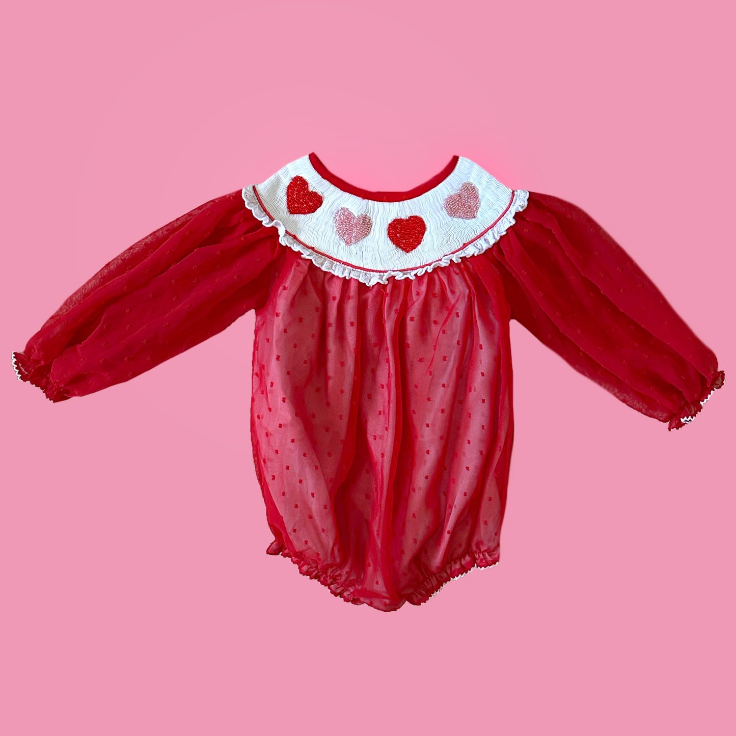 Beaded Hearts Bubble